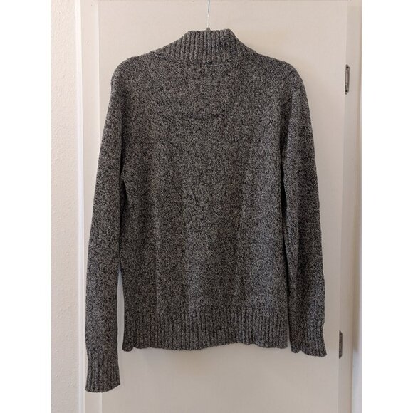 Mens Projek Raw Gray Knit Full-Zip Sweater With Pockets Durable & Stylish G/L - Picture 4 of 7